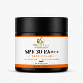 Swarnaa SPF 30 PA+++ Face Cream | Broad Spectrum UVA & UVB Protection | Daily Moisturizing Sunscreen Cream for Men & Women | Lightweight & Non-Greasy Formula | All Skin Types | 50g