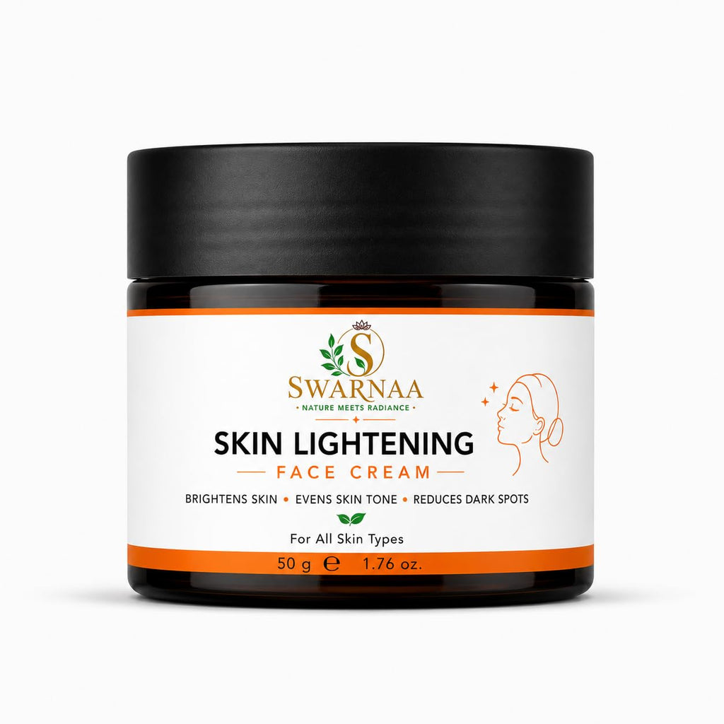 Swarnaa Skin Brightening Face Cream | Hydrating Moisturizer for Glowing & Even-Looking Skin | Daily Face Cream for Men & Women | All Skin Types | 50g