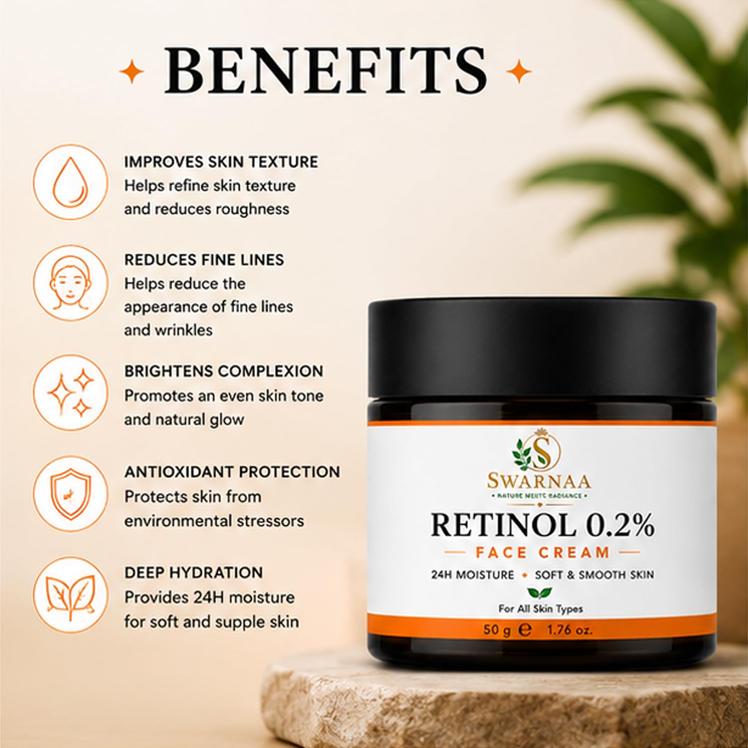 moisturizer (1, Retinol0.2% Cream)