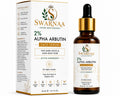 Swarnaa 2% Alpha Arbutin Face Serum for Dark Spots & Even Skin Tone | Helps Improve Skin Radiance and Supports Brighter-Looking Skin | Lightweight Daily Facial Serum for Men & Women | 30ml